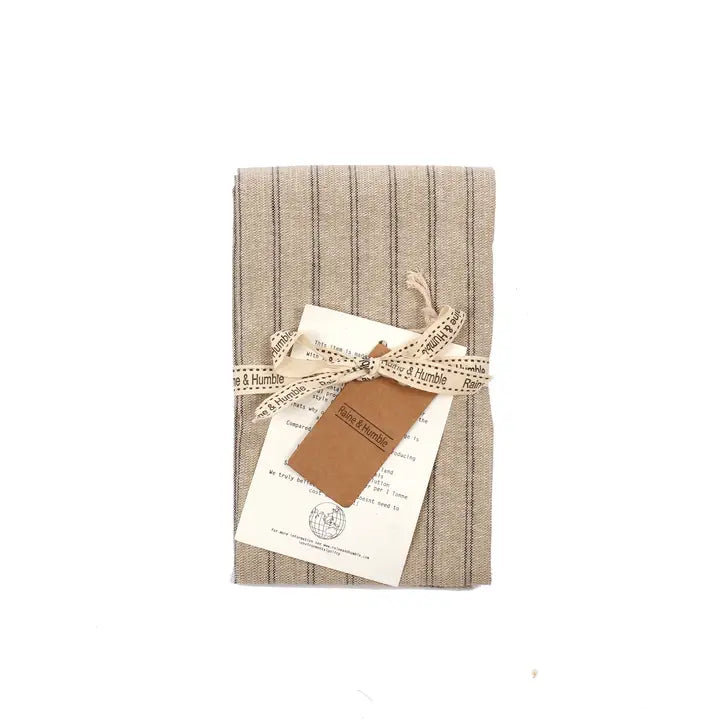 Raine & Humble Set van 4 katoenen servetten – Provincial Stripe