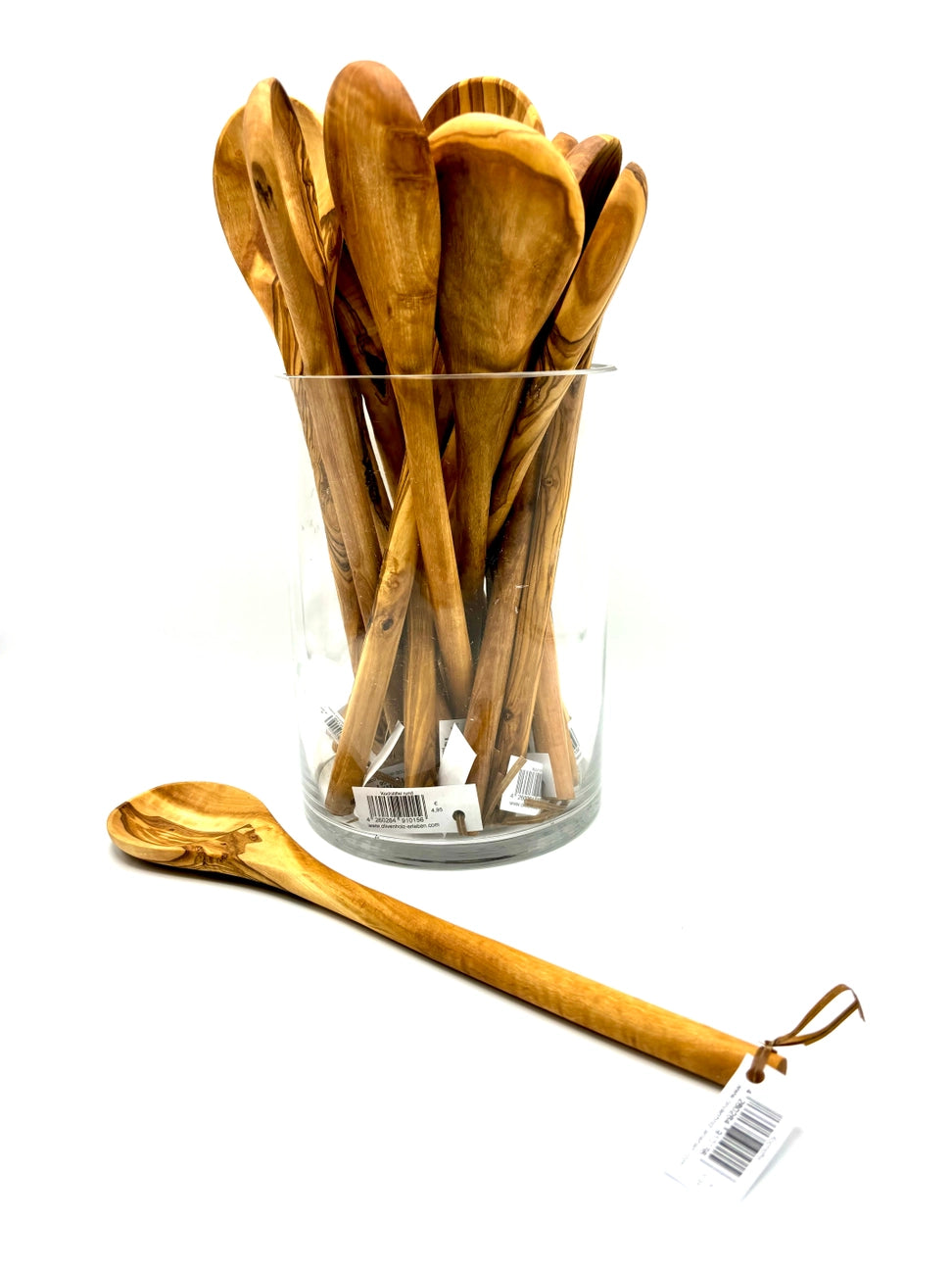 houten lepel van olijfhout – 30 cm