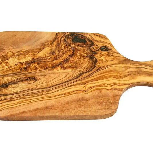 Olijfhouten ontbijtplank 27 cm