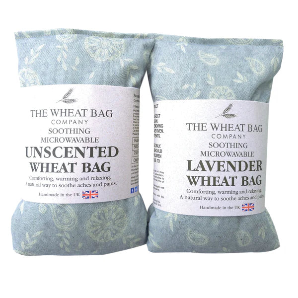 Wheat Bag Bloom Powder Blue Linen/Cotton
