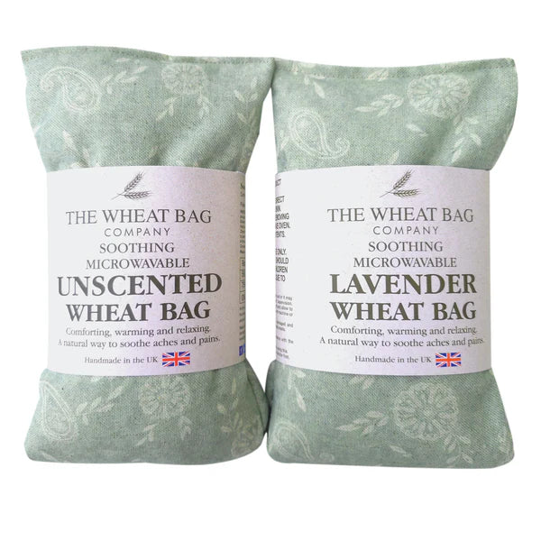 Wheat Bag Bloom Green Linen/Cotton