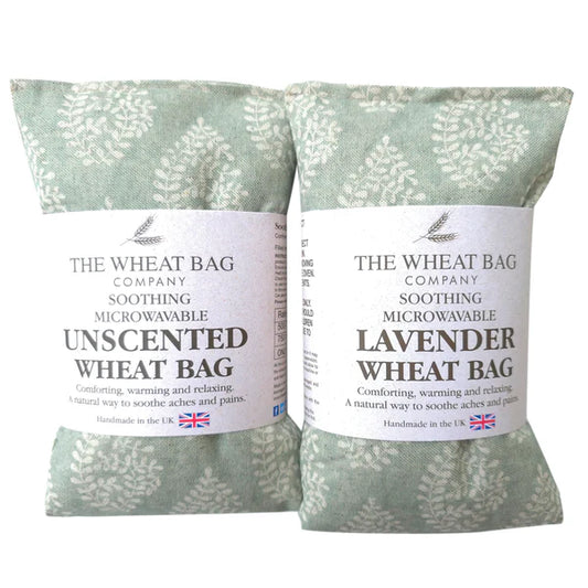 Wheat Bag Fern Green Linen/Cotton