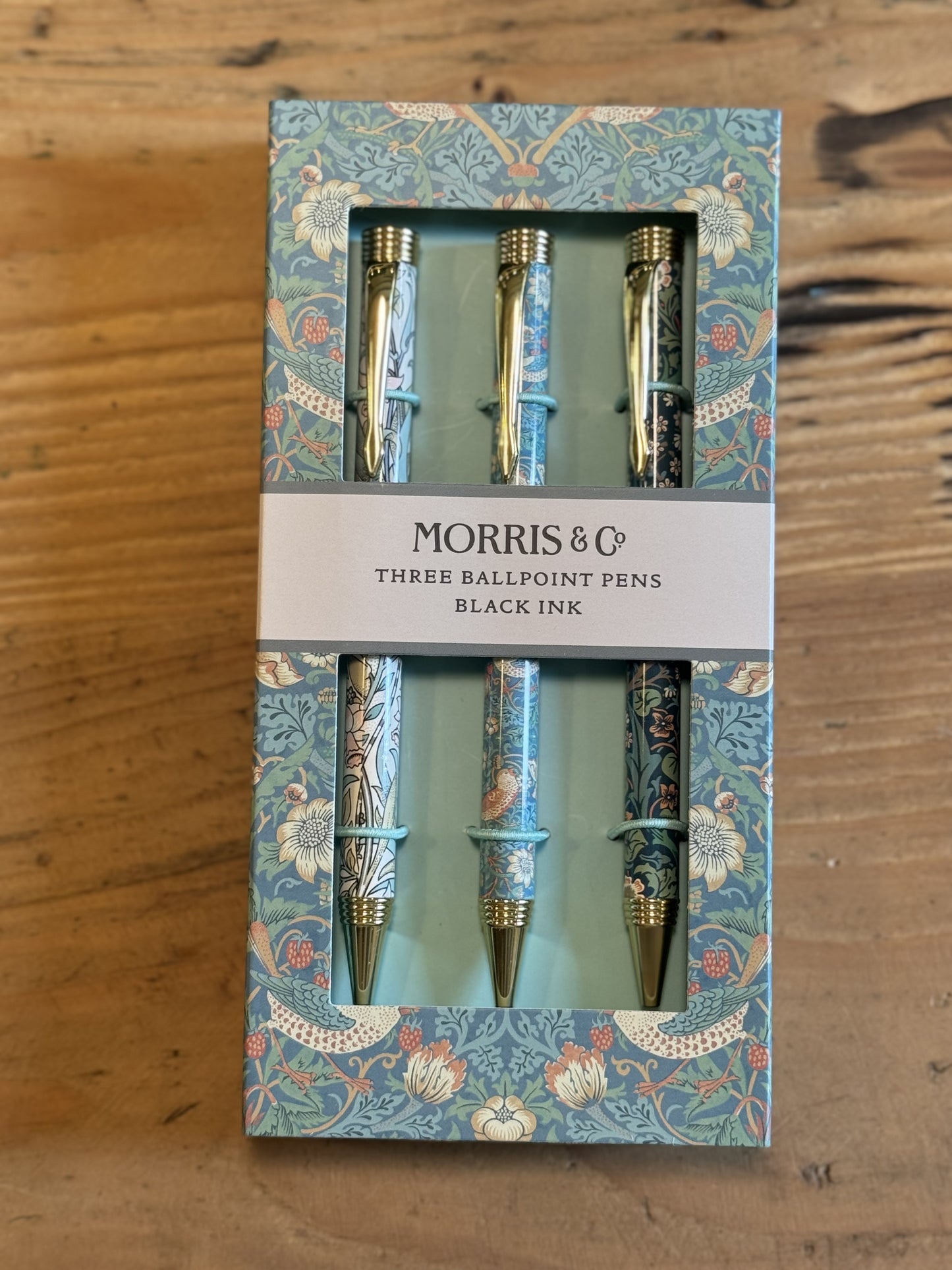 Set van 3 Morris&Co pennen