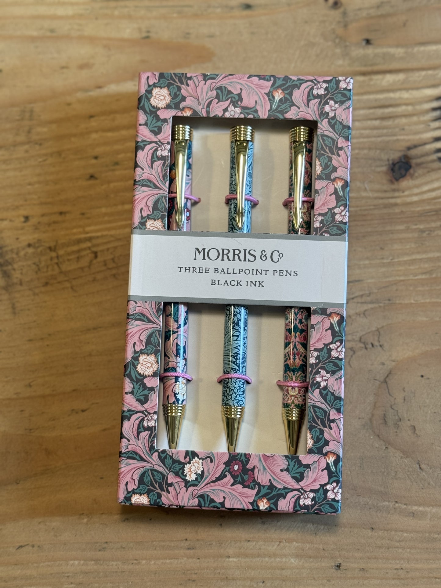 Set van 3 Morris&Co pennen