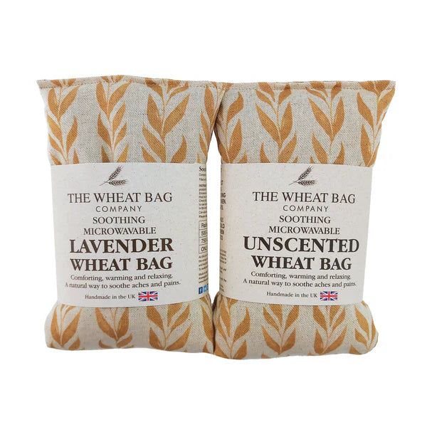Wheat Bag Gold Leaf Linen/Cotton