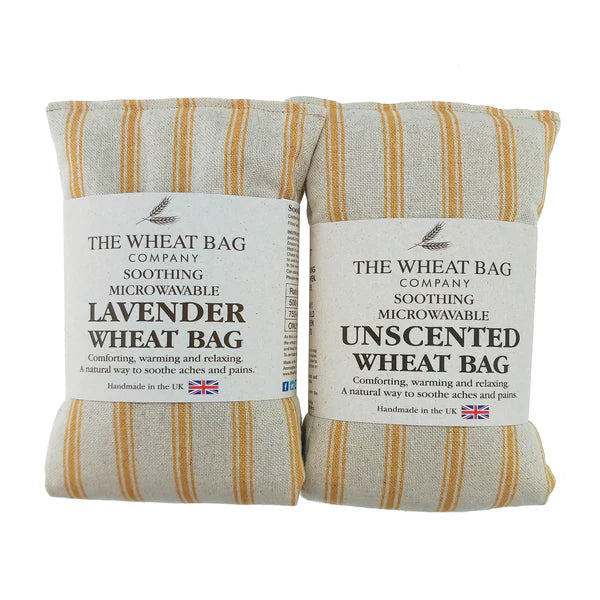 Wheat Bag Gold Stripe Linen/Cotton