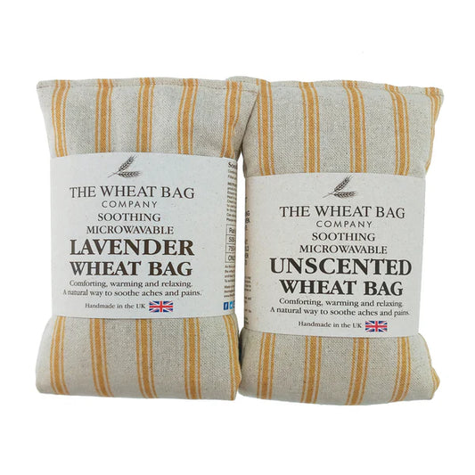Wheat Bag Gold Stripe Linen/Cotton