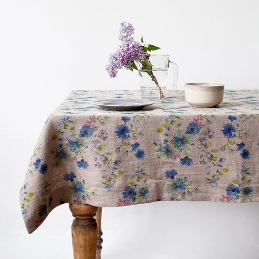 Linen Tales linnen tafelkleed korenbloem