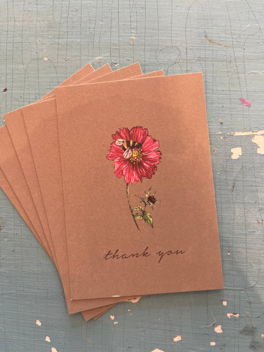 Kaart- Thank you