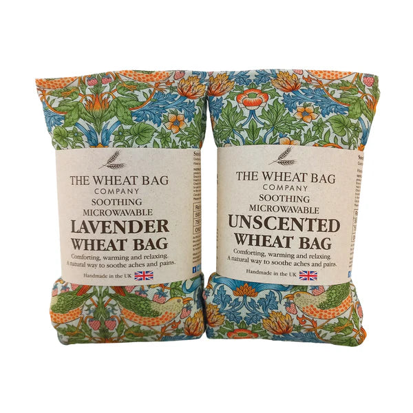 Wheat Bag William Morris Strawberry Thief Sky