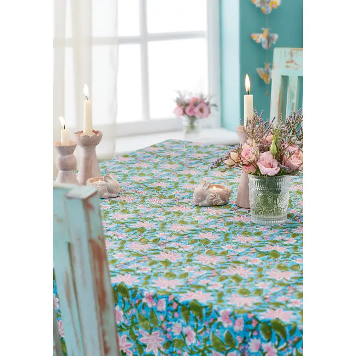 Namaste Block Print tafellaken - Lily