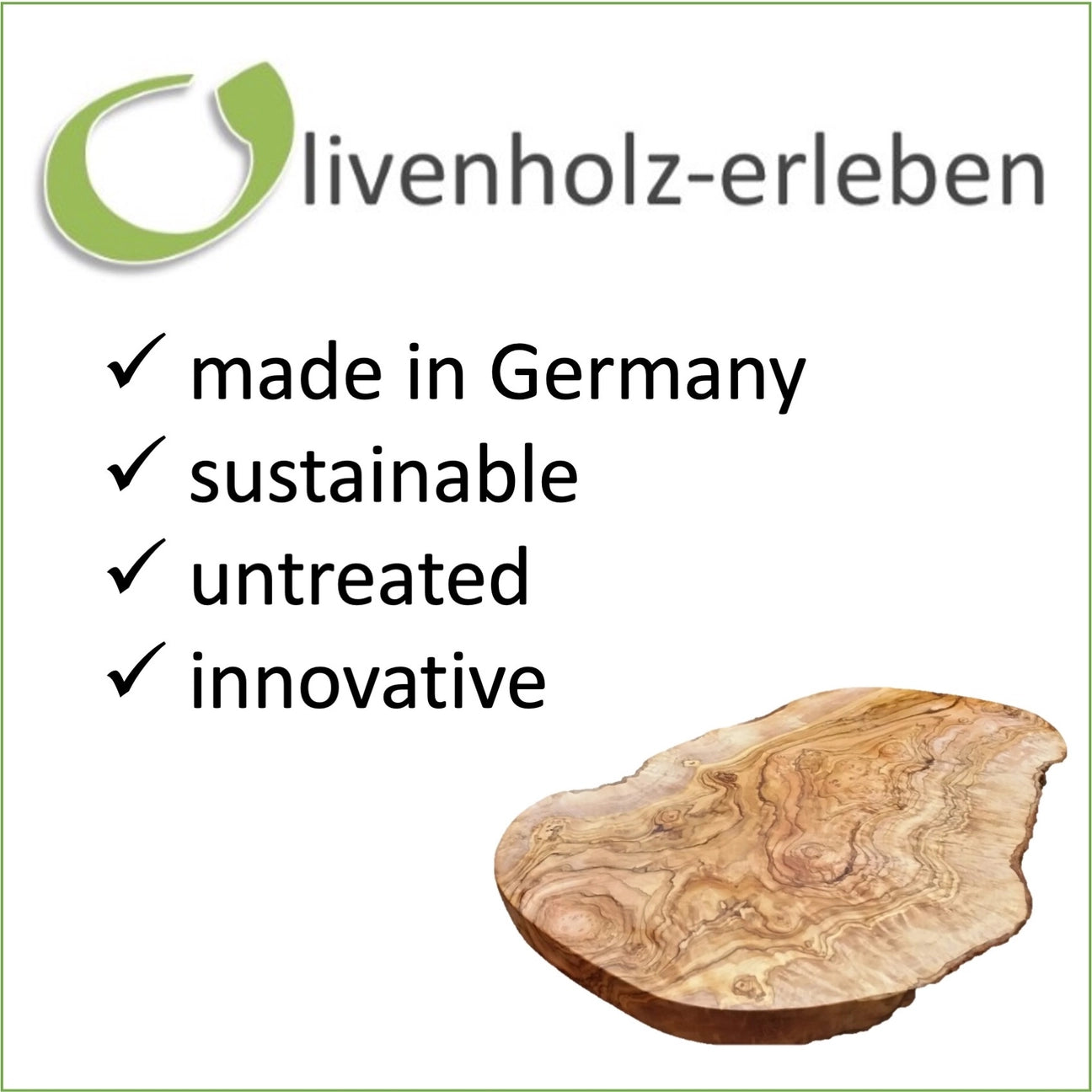 houten lepel van olijfhout – 30 cm