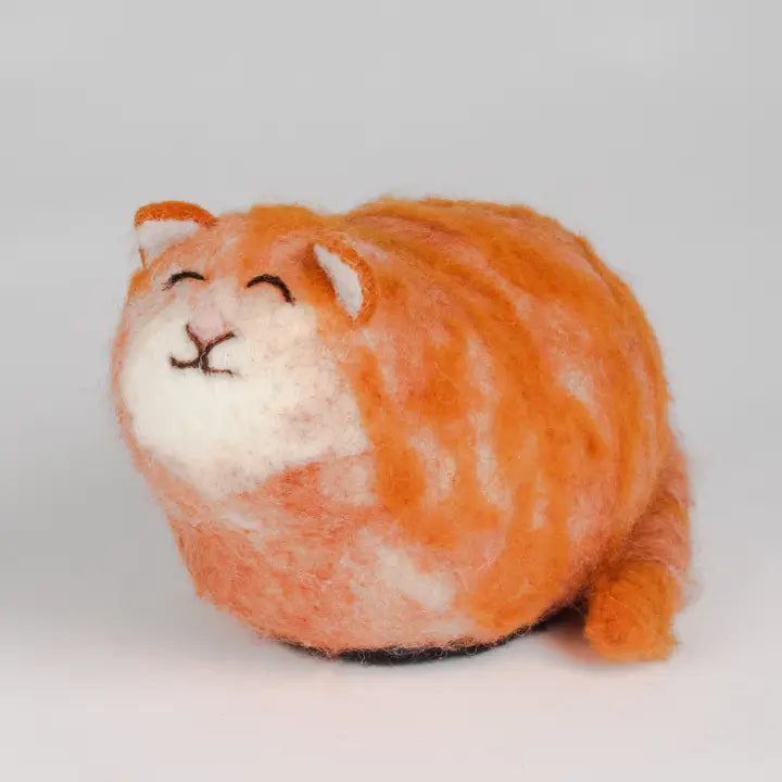 Vilten katten Nachtlamp
